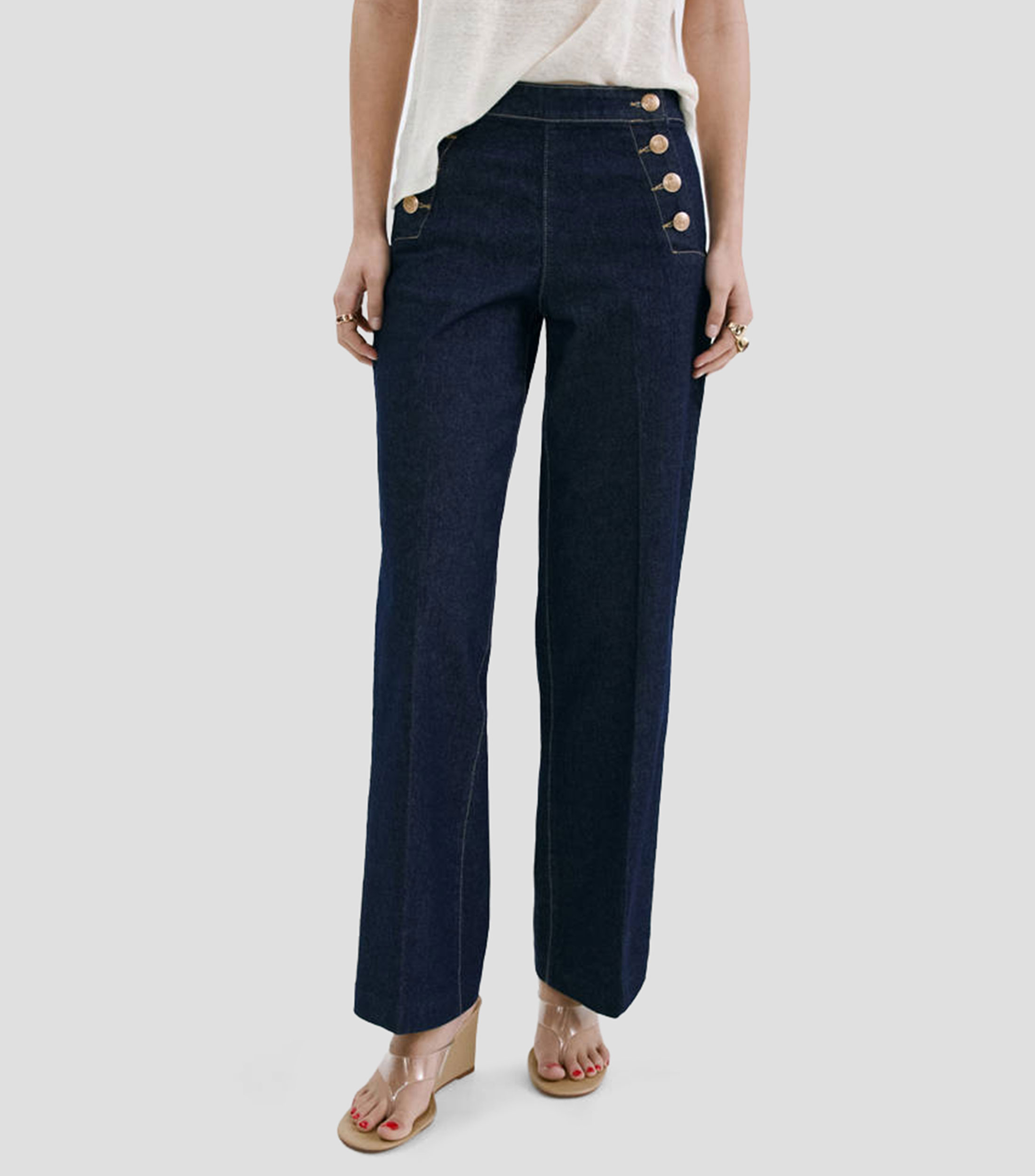 Jeans Emily wideleg Mujer